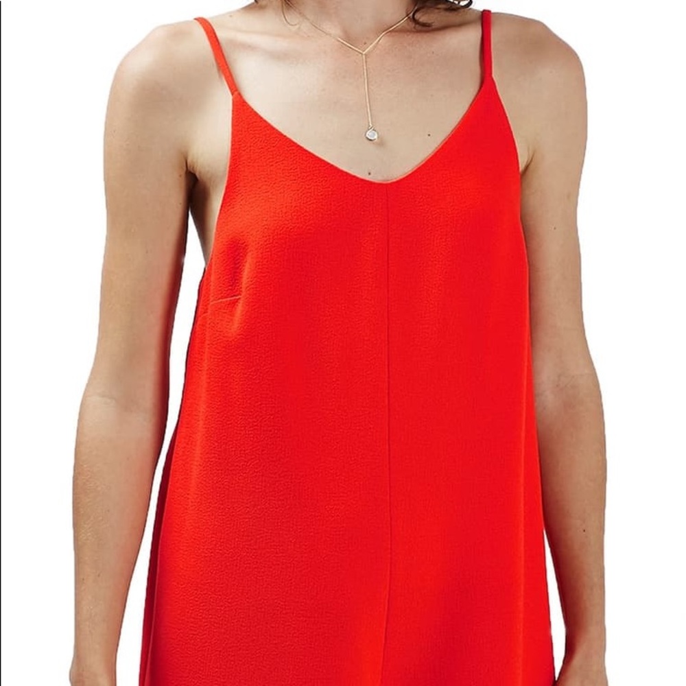 Topshop Open Back Romper